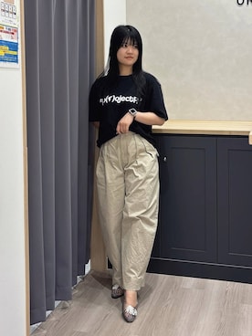 「ORiental TRaffic（オリエンタルトラフィック）のカスタム パーツ 付き ジェリー パンプス /61126 ジェリーシューズ チャーム（パンプス、ブラック系）」を使った、arisaさん（レディース・158cm）の夏コーディネート