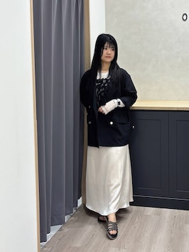 「WA ORiental TRaffic（ダブルエーオリエンタルトラフィック）のアイテム」を使った、arisaさん（レディース・158cm）の春コーディネート