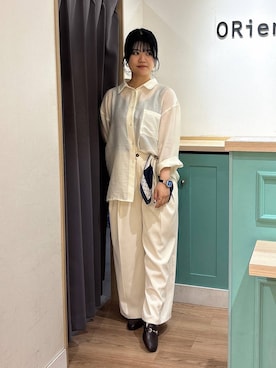 arisaさん（レディース・158cm）の秋コーディネート