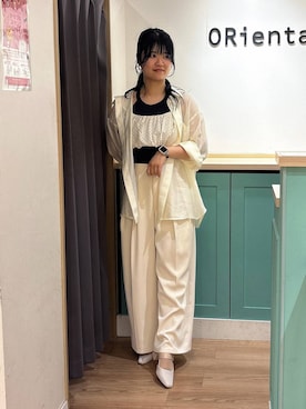arisaさん（レディース・158cm）の秋コーディネート