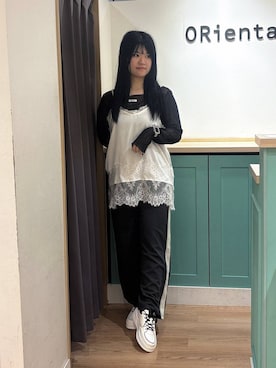 arisaさん（レディース・158cm）の夏コーディネート