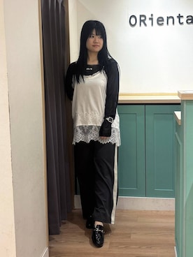 arisaさん（レディース・158cm）の夏コーディネート