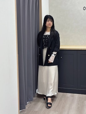 「WA ORiental TRaffic（ダブルエーオリエンタルトラフィック）のアイテム」を使った、arisaさん（レディース・158cm）の春コーディネート