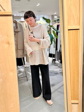 「SHENERY（シーナリー）のアイテム」を使った、MURATA_157cmさん（レディース・157cm）の春コーディネート