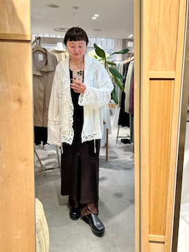 「SHENERY（シーナリー）のアイテム」を使った、MURATA_157cmさん（レディース・157cm）の春コーディネート