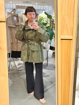 「SHENERY（シーナリー）のアイテム」を使った、MURATA_157cmさん（レディース・157cm）の春コーディネート