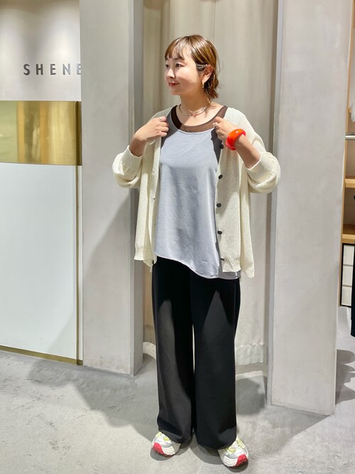 SHENERY（シーナリー） カーディガン 「新色登場」ペーパーヤーン