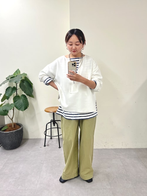 SHENERY ＠tsuru00コラボ スキッパーポンチプルオーバー SHENERY池袋店