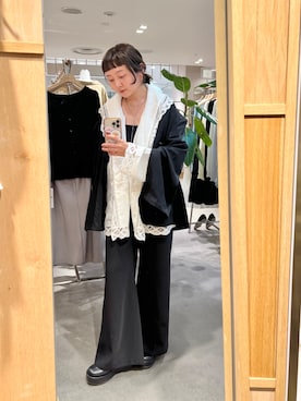 「SHENERY（シーナリー）のアイテム」を使った、MURATA_157cmさん（レディース・157cm）の春コーディネート