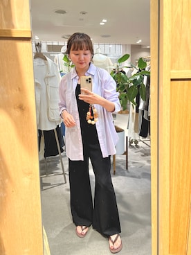 「SHENERY（シーナリー）のアイテム（オールインワン・サロペット）」を使った、MURATA_157cmさん（レディース・157cm）の夏コーディネート