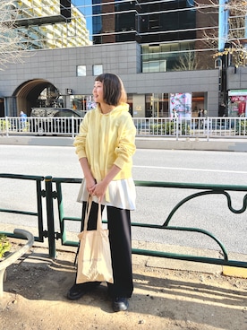 MURATA_157cmさん（レディース・157cm）の冬コーディネート