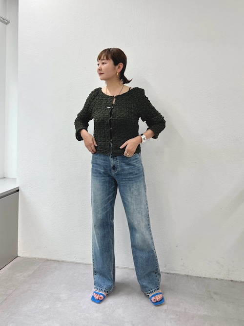 ブラウス シャツ 「インフルエンサー＠tsuru00コラボ」2WAYシャーリングブラウス レディース SHENERY ブラウス シャツ 「インフルエンサー＠tsuru00コラボ