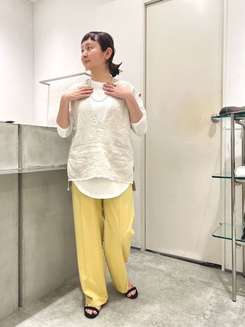 MURATA_157cm(SHENERY有楽町店)|SHENERYのベストを使ったコーディネート - WEAR MURATA_157cm(SHENERY有楽町店)|SHENERYのベストを使ったコーディネート - WEAR