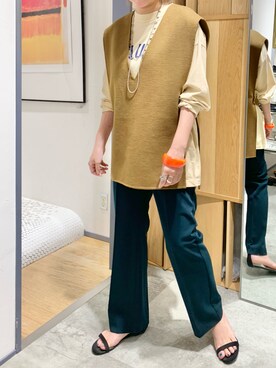 「R JUBILEE（アールジュビリー）のアイテム」を使った、MURATA_157cmさん（レディース・157cm）の夏コーディネート