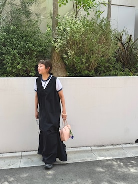 「SHENERY（シーナリー）のアイテム」を使った、MURATA_157cmさん（レディース・157cm）の春コーディネート