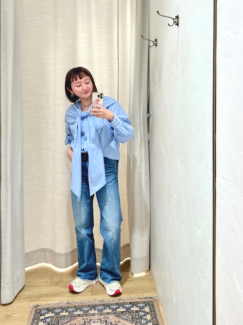 1枚で主役になる》2WAYボウタイブラウス（シャツ/ブラウス