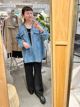 「SHENERY（シーナリー）のアイテム」を使った、MURATA_157cmさん（レディース・157cm）の春コーディネート