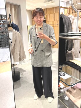 「ワントーンスタイル」｜MURATA_157cmさん（レディース・157cm）の秋コーディネート