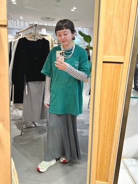 「SHENERY（シーナリー）のアイテム」を使った、MURATA_157cmさん（レディース・157cm）の春コーディネート