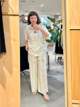 「SHENERY（シーナリー）のアイテム」を使った、MURATA_157cmさん（レディース・157cm）の春コーディネート