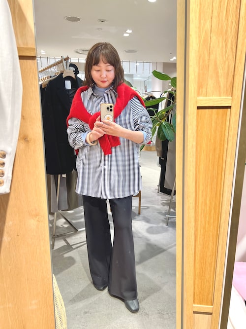 マイナス3キロ見え！】【名品パンツ】【新色登場！】ダブルクロス