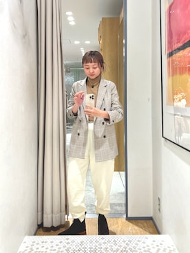 MURATA_157cmさん（レディース・157cm）の冬コーディネート