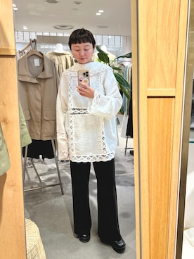 「SHENERY（シーナリー）のアイテム」を使った、MURATA_157cmさん（レディース・157cm）の春コーディネート