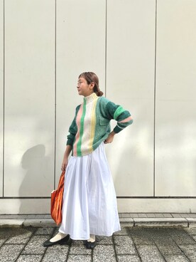 「TELA（テラ）のアイテム」を使った、MURATA_157cmさん（レディース・157cm）の秋コーディネート