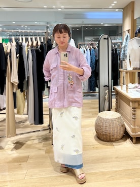 「フェスコーデ」｜「アイテム（その他アウター）」を使った、MURATA_157cmさん（レディース・157cm）の夏コーディネート