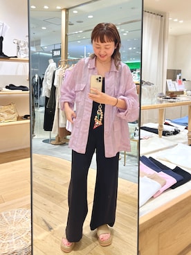 「フェスコーデ」｜「アイテム（その他アウター）」を使った、MURATA_157cmさん（レディース・157cm）の夏コーディネート