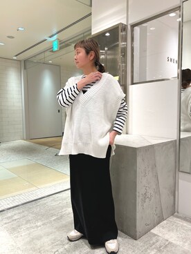 MURATA_157cmさん（レディース・157cm）の冬コーディネート