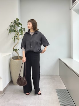 「SHENERY（シーナリー）のアイテム」を使った、MURATA_157cmさん（レディース・157cm）の春コーディネート