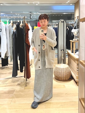 「24AW秋の新作」｜「アイテム（ワンピース/ドレス）」を使った、MURATA_157cmさん（レディース・157cm）の秋コーディネート