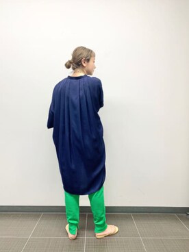 「SHENERY」｜「アイテム（スウェットパンツ）」を使った、MURATA_157cmさん（レディース・157cm）の夏コーディネート