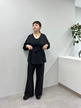 「SHENERY（シーナリー）のアイテム」を使った、MURATA_157cmさん（レディース・157cm）の春コーディネート