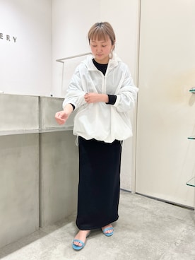 「SHENERY（シーナリー）のアイテム（ブルゾン）」を使った、MURATA_157cmさん（レディース・157cm）の春コーディネート
