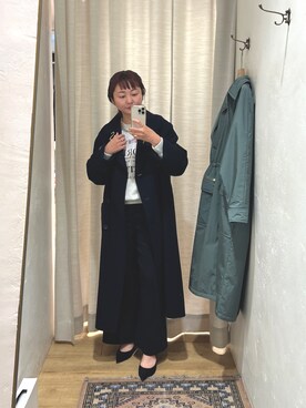 「秋先取りコーデ」｜「アイテム（その他アウター）」を使った、MURATA_157cmさん（レディース・157cm）の秋コーディネート