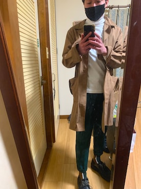 merphのトレンチコートを使った人気ファッションコーディネート