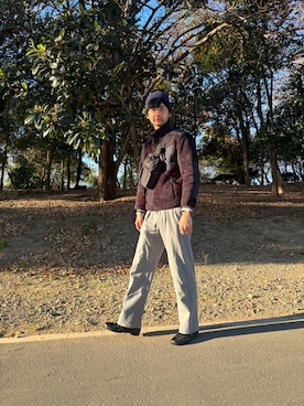 「メンズファッション」｜gngnyoyoさん（メンズ・180cm）の冬コーディネート