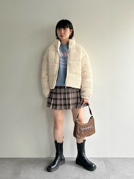 「アイテム（その他トップス）」を使った、lacvert_officialさん（レディース・162cm）の秋コーディネート