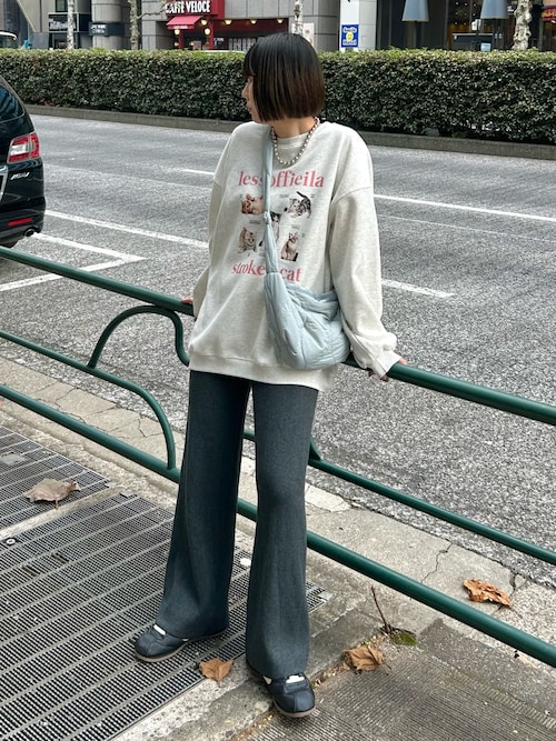 セール】裏起毛リブニットパンツ（その他パンツ）｜LAC-VERT（ラック