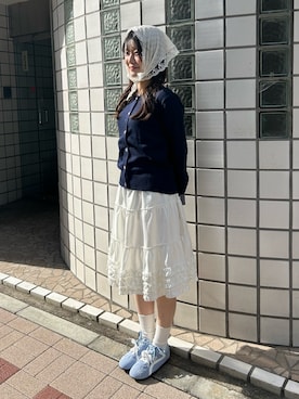 「LAC-VERT（ラック・ヴェール）のアイテム」を使った、lacvert_officialさん（レディース・164cm）の春コーディネート