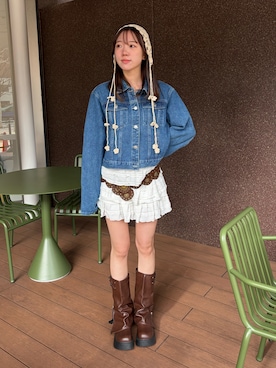 「LAC-VERT（ラック・ヴェール）のアイテム」を使った、lacvert_officialさん（レディース・164cm）の春コーディネート