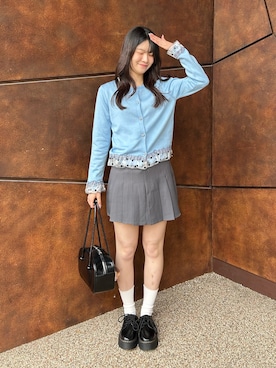 「LAC-VERT（ラック・ヴェール）のアイテム」を使った、lacvert_officialさん（レディース・164cm）の春コーディネート