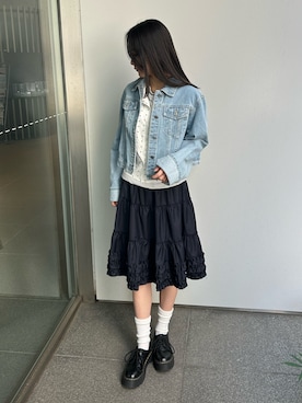 「LAC-VERT（ラック・ヴェール）のアイテム」を使った、lacvert_officialさん（レディース・164cm）の春コーディネート