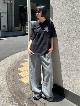 「LAC-VERT（ラック・ヴェール）のアイテム」を使った、lacvert_officialさん（レディース・162cm）の夏コーディネート