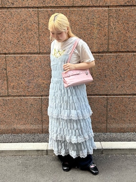 「LAC-VERT（ラック・ヴェール）のアイテム」を使った、lacvert_officialさん（レディース・153cm）の夏コーディネート
