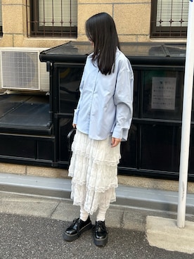 「LAC-VERT（ラック・ヴェール）のアイテム」を使った、lacvert_officialさん（レディース・164cm）の春コーディネート