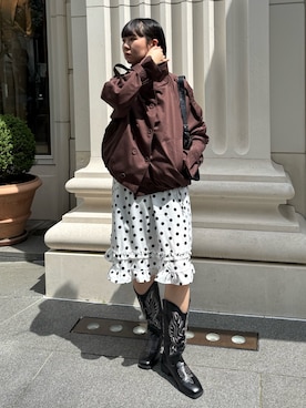 lacvert_officialさん（レディース・162cm）の秋コーディネート