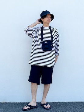 なかやんさん（メンズ・166cm）の夏コーディネート